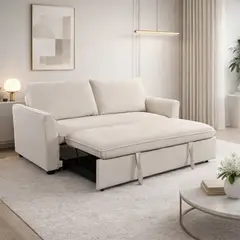 SOFA MARKET - Sofa Cama Cajon Tori 3 Puestos Tela Colores Varios
