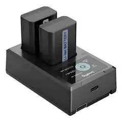 SMALL - Kit Dual Baterías Y Cargador Smallrig Np-fw50
