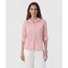 PATPRIMO - Camisa Para Mujer Manga Larga Color Rosa Marca #30018215