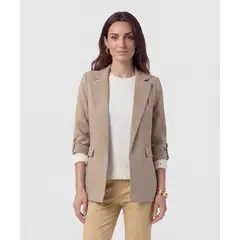 PATPRIMO - Chaqueta Para Mujer Blazer Color Café Marca #30080606