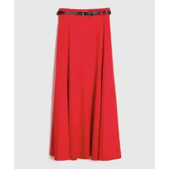 PATPRIMO - Falda Para Mujer Medio Color Rojo Marca #30140428