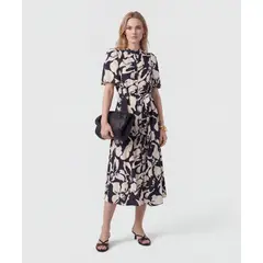 PATPRIMO - Vestido Para Mujer M/C Largo Marca Negro #30171106