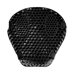 GENERICO - Cojin Asiento Moto Gel Siliconado Antiescaras Transpirable