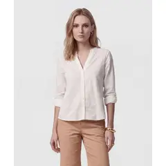 PATPRIMO - Blusa Para Mujer Manga Larga Color Blanco Marca #30127814