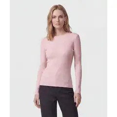PATPRIMO - Saco Para Mujer Cuello Redondo Color Rosa Marca #30330682