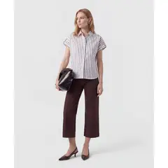 PATPRIMO - Camisa Para Mujer Manga Corta Color Azul Marca #30018683