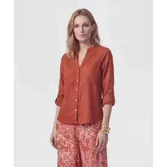 PATPRIMO - Blusa Para Mujer Manga Larga Color Naranja Marca #30127813