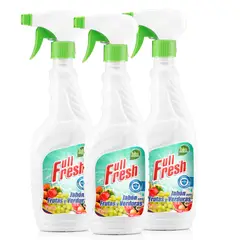FULL FRESH - Jabón para Frutas y Verduras Pack x3 und