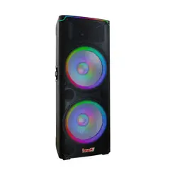 PRO DJ - Cabina Activa PP215A-LED Doble 15″ 500W RMS Clase AB