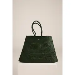 TOUCHE BALNEAIRE - Bolso grande tejido a mano en palma de iraca Ref. 0S75V62