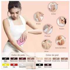 GENERICO - Equipo Depilacion IPL para Cuerpo y Rostro con Pulsos de Luz Segura y Eficaz