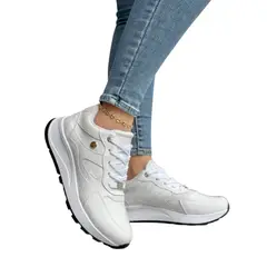 EVEGONZ - Tenis Casual de Moda Zapato Informal Cómodo Dama