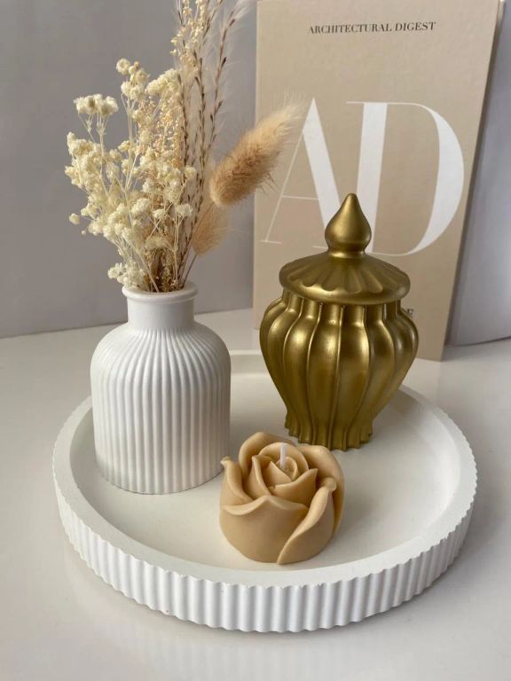 Imagen de Adorno decorativo minimalista ideal para centro de mesa