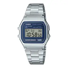 CASIO - Reloj Modelo A158WEA-2D Diseño Vintage
