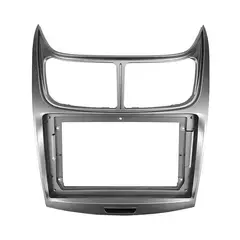 GENERICO - Consola Chevrolet Sail 2010 - 2020 x 9 gris r