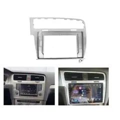 GENERICO - Consola Volkswagen Golf 2015 - 2020 - 10 gris plata