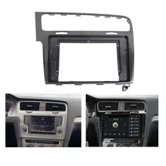 GENERICO - Consola Volkswagen Golf 2015 - 2020 - 10 negro mate