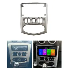 GENERICO - Consola Renault Logan, Sandero, Stepway 9 gris r Importada