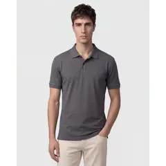 PATPRIMO - Polo Para Hombre Cuello Tejido Sin Bolsillo Color Gris Marca 44112793