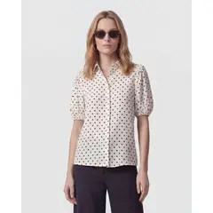 PATPRIMO - Camisa Para Mujer Manga Corta Crudo #30017853