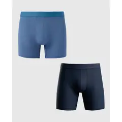 PATPRIMO - Boxer X2 Para Hombre Filete Medio Color negro Marca #44000540