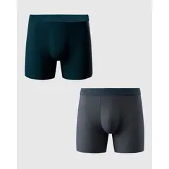 PATPRIMO - Boxer X2 Para Hombre Filete Medio Color negro Marca #44000540