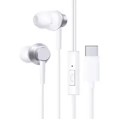 BASEUS - Audífonos Tipo-C Encok CZ11 Blancos