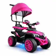 BRITOCHET - Carro Montable Eléctrico Niños 3 En 1 Control Remoto Ref1769