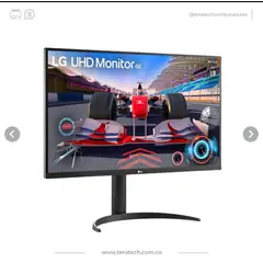 LG - Monitor Ultrafine 4k 60 Hz 32"