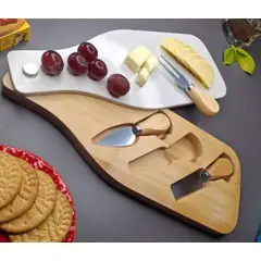 GENERICO - Kit tabla y accesorios para quesos