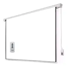 TECNOHOGAR JS - Telon Electrico Proyector Automática 84 Pulgadas Control