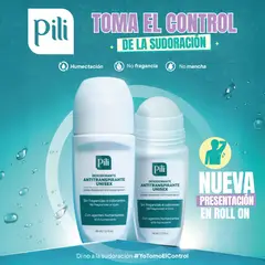 PILI - Desodorante Antitranspirante 90 Ml Neutro Rolon