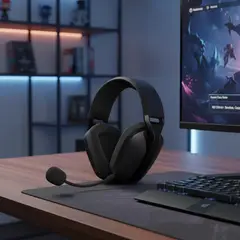 MOVISUN - Diadema Gamer Audifono Inalambrico Bluetooth Kg-200 Negro