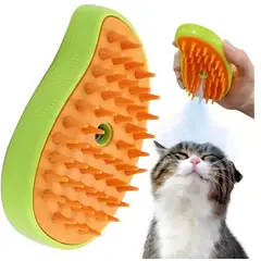 GENERICO - Cepillo de Vapor Masajeador Peine Mascotas Perros Gatos Color Multicolor Pet Brush