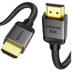 GENERICO - Cable HDMI 2.1 Silkland 8K 60Hz 4K 240Hz Ultra HD Earc 2m