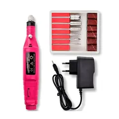 GENERICO - Pulidor De Uñas Eléctrico Manicura Pedicura + Kit De Pulido