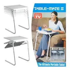 TABLE MATE - Mesa Ajustable Multiusos Ii Portatil Plegable