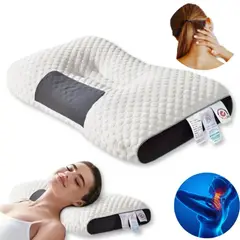 GENERICO - Almohada Ortopédica Cervical Descanso Transpirable Cuello