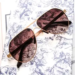BUHO PARIS - Gafas De Sol Aviador Unisex - Marco De Titanio Aviador