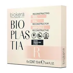 SALERM - Ampolletas Bioplastia Capilar Biokera X 6 Unidades