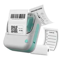 GENERICO - Mini Impresora Termica De Etiquetas Bluetooth Portatil App