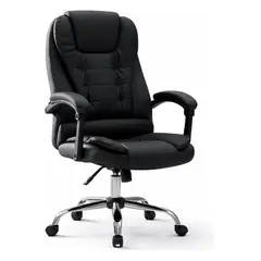 RACK PACK - Silla Oficina Gerencial Ejecutiva Escritorio Giratoria Negra