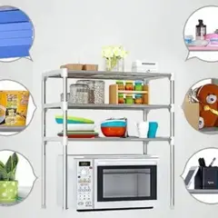 GENERICO - ORGANIZADOR MICROHONDAS 3 NIEVELES