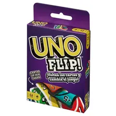 GENERICO - Juego de Cartas UNO Flip Diversión Entretenimiento Familia