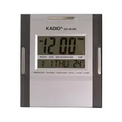 GENERICO - Reloj Digital Kadio Multifuncional con Formato 12 24h Dia y Cuenta Regresiva