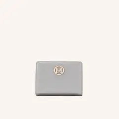 MARIO HERNANDEZ - Billetera Marsella Mediana Plateado Metalizado Fontana