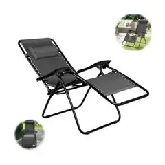 GENERIC - Silla Cero Gravedad Portatil Plegable Reclinable Playera