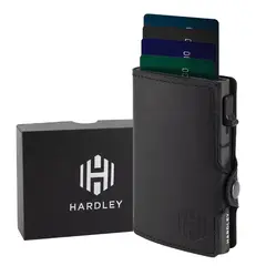 LINKON - Billetera Hombre Hardley Alta Calidad PU Bloqueo RFID