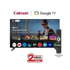 CAIXUN - Televisor 50 Pulgadas UHD Smart Google C50Kaug