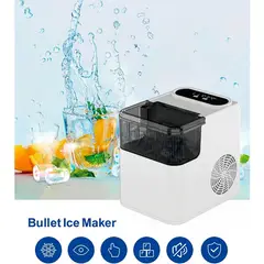 GENERICO - Máquina Para Hacer Hielo 1.4 Lt 9 Hielos Cada 6 Minutos